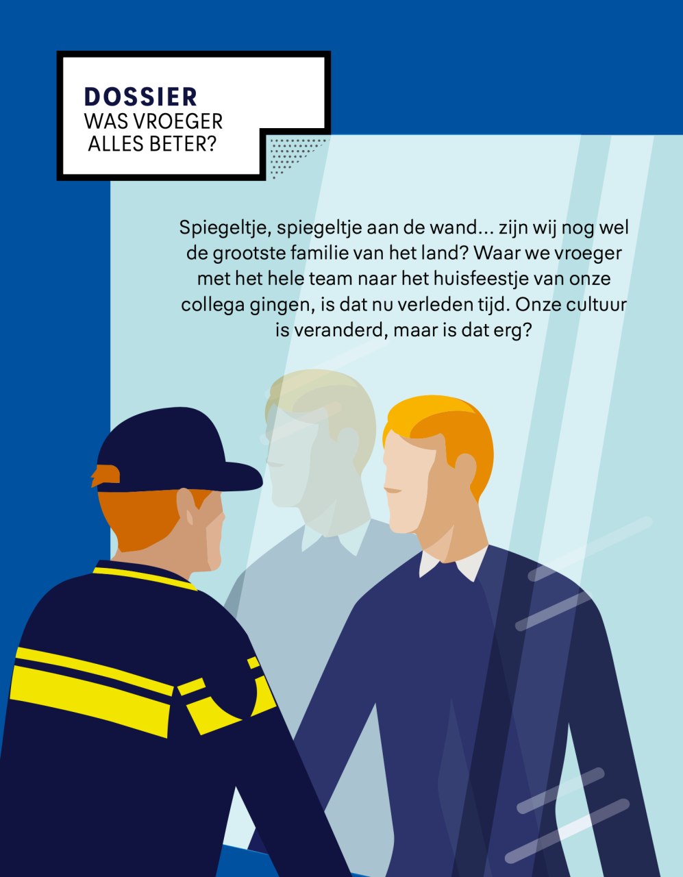 66.000 tinten blauw. Dossier was vroeger alles beter? Interview met Danielle Braun in politievakblad Blauw - maart 2025