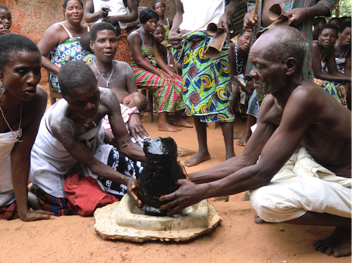 Speldenprikken uitdelen